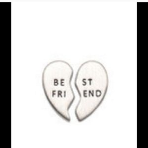 Keep Collective BFF Heart Best Friend Charm